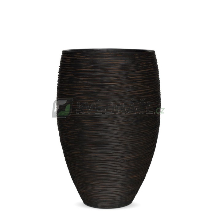 Výprodej květináčů - Capi Nature Elegant de Luxe hnědý 40x60cm