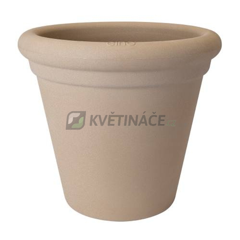 Venkovní květináče - Elho doppio pískovec 55x50cm