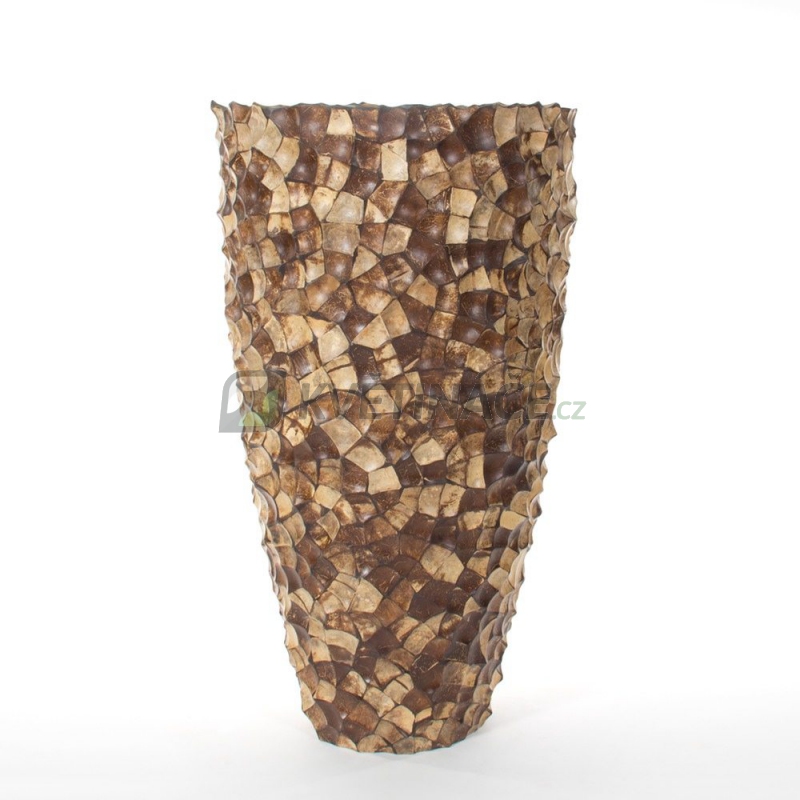 Luxusní květináče - Tunda shell partner natural 53x110cm