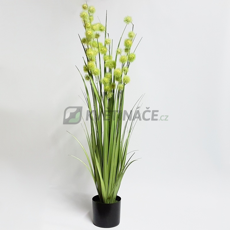 Umělé květiny - Umělá tráva Pompom 85cm