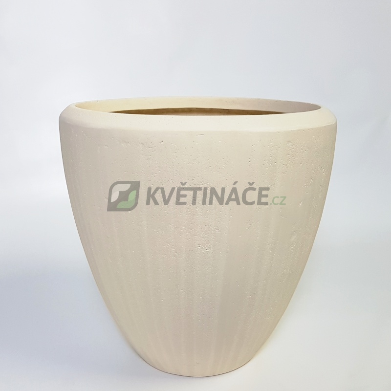 Luxusní květináče - Polystone Natural Couple 30x30cm