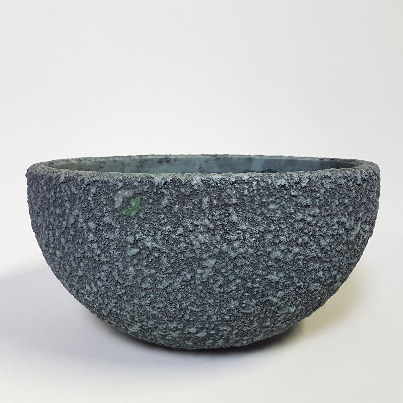 Venkovní květináče - Sebas mísa šedá 36x17cm