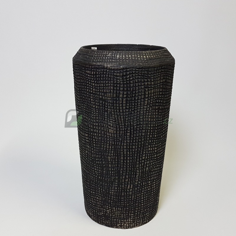 Luxusní květináče - Polystone Champagne Alexi 28x50cm