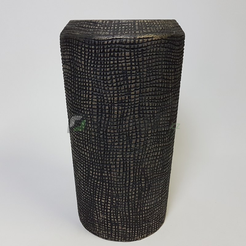 Luxusní květináče - Polystone Champagne Alexi 28x90cm