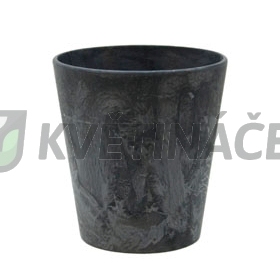 Výprodej květináčů - Artstone Classic Black 13x14cm