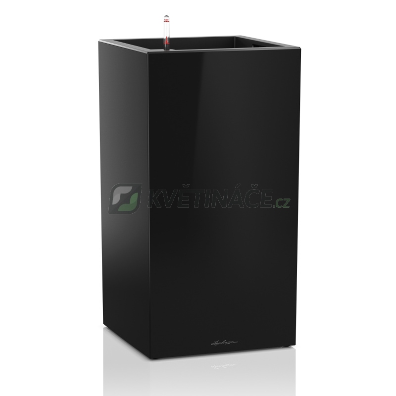Lechuza květináče - Lechuza Canto Premium Tower 40 Black komplet