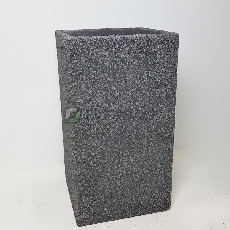 Výprodej květináčů - Marc vysoký square antracit 37x37x68cm