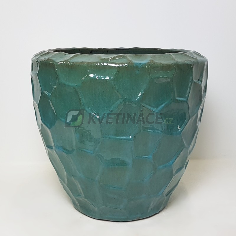 Keramické květináče - Moda Couple Reliéf Tahiti 55x50cm