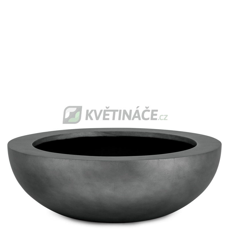 Luxusní květináče - Royal mísa titan grey 42x14cm