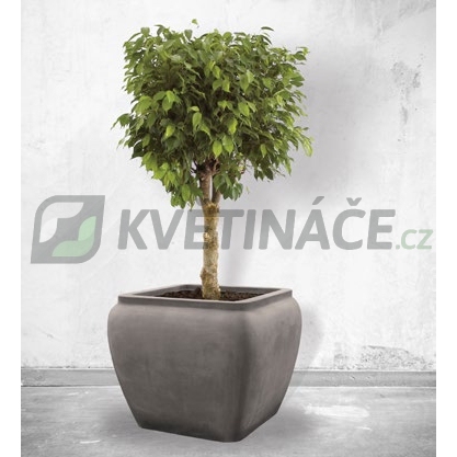 Venkovní květináče - Alegria Water Jar Square Grey 50x50x41cm