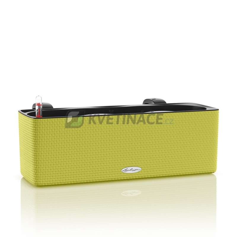 Lechuza květináče - Lechuza Cube Trend 14 truhlík Lime komplet