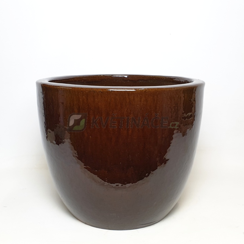 Keramické květináče - Brown Couple Extra 53x49cm
