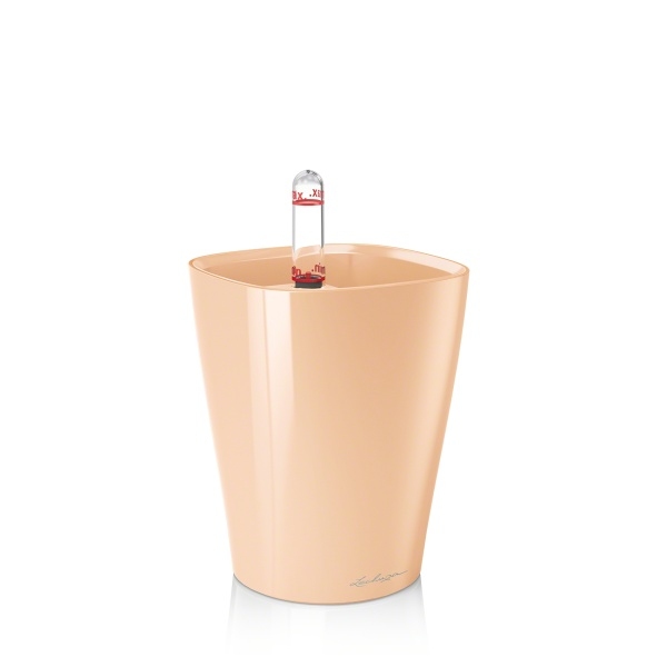 Lechuza květináče - Lechuza Mini Deltini Apricot komplet