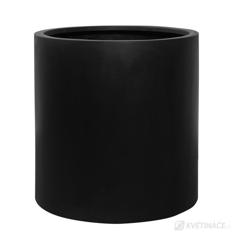 Venkovní květináče - Fiberstone Jumbo Max Black XXL 140x140cm