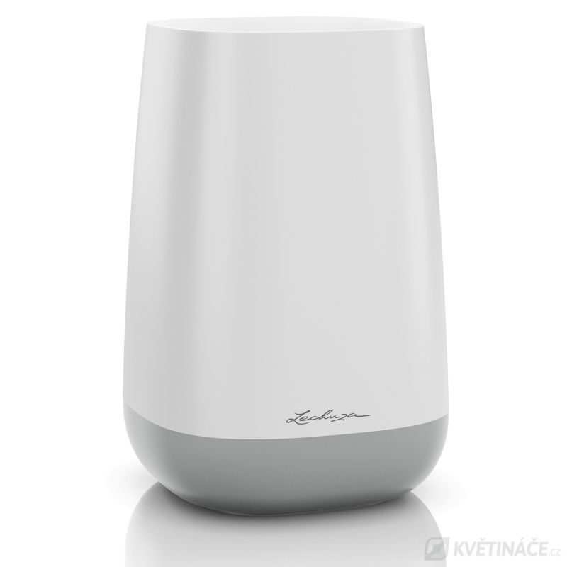 Lechuza květináče - Váza Lechuza Yula Trend bílo-šedý komplet