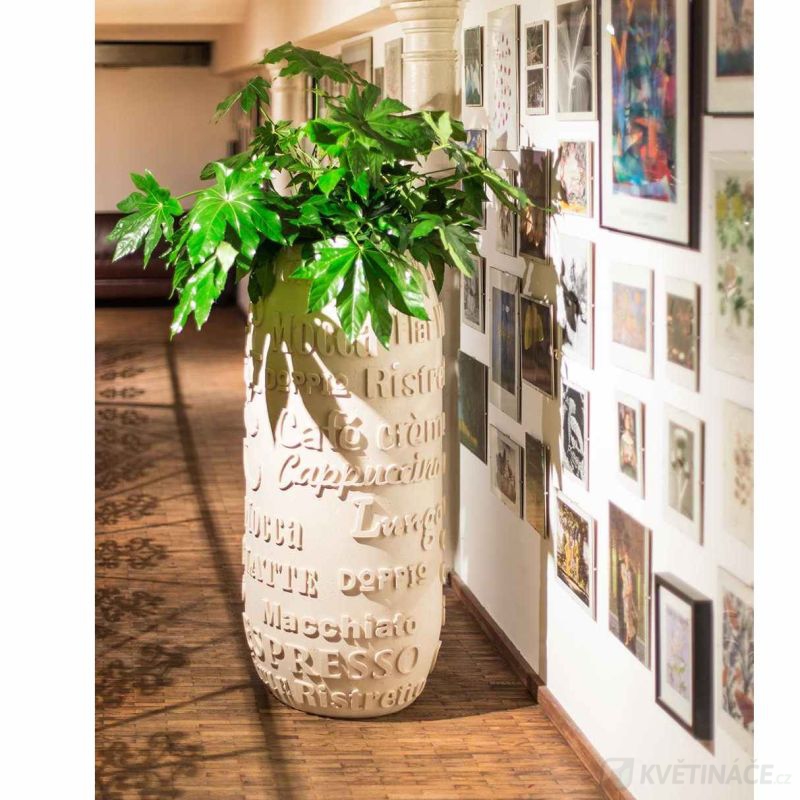 Luxusní květináče - Café natural 40x90cm