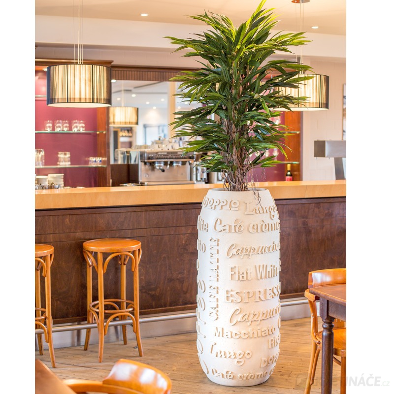 Luxusní květináče - Café natural 53x120cm