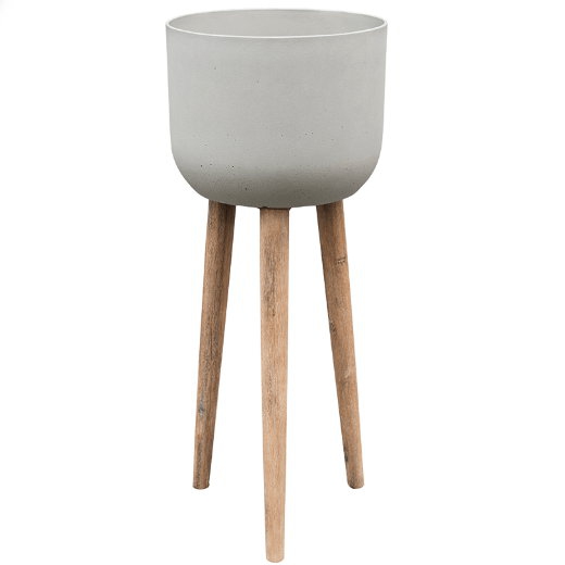 Luxusní květináče - Retro květináč grey 36x86cm