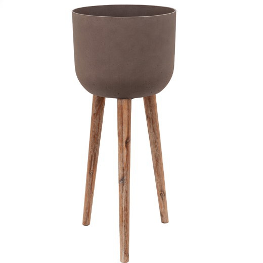 Luxusní květináče - Retro květináč brown 36x86cm