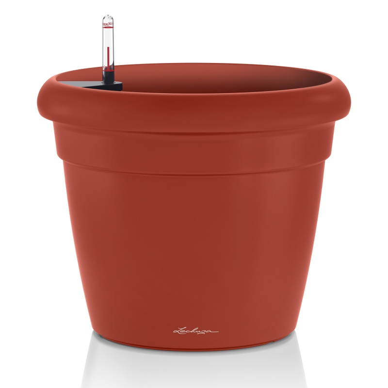 Lechuza květináče - Lechuza Rustico Trend 35 Terakota komplet