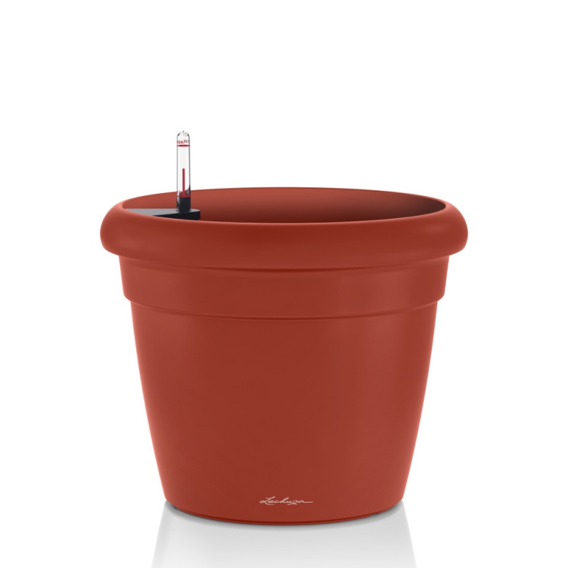 Lechuza květináče - Lechuza Rustico Trend 21 Terakota komplet