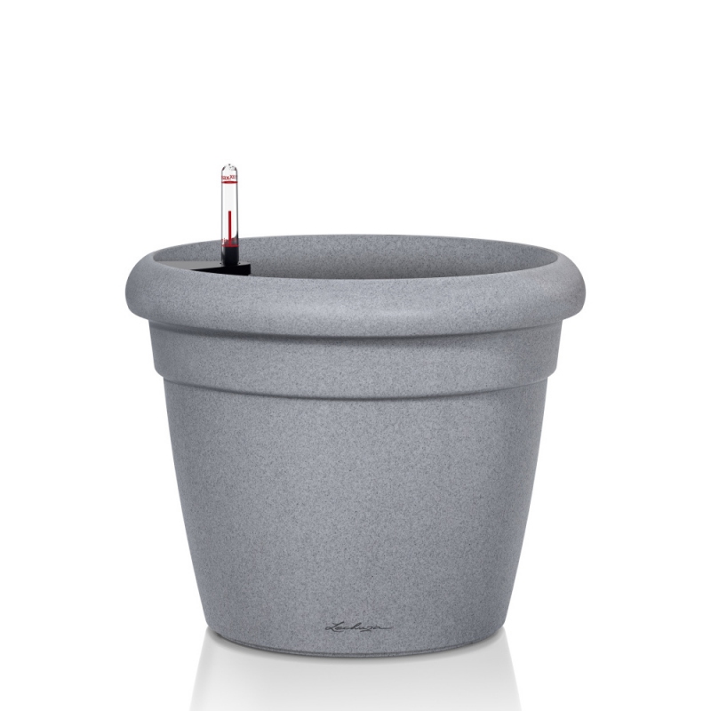 Lechuza květináče - Lechuza Rustico Trend 21 Grey komplet