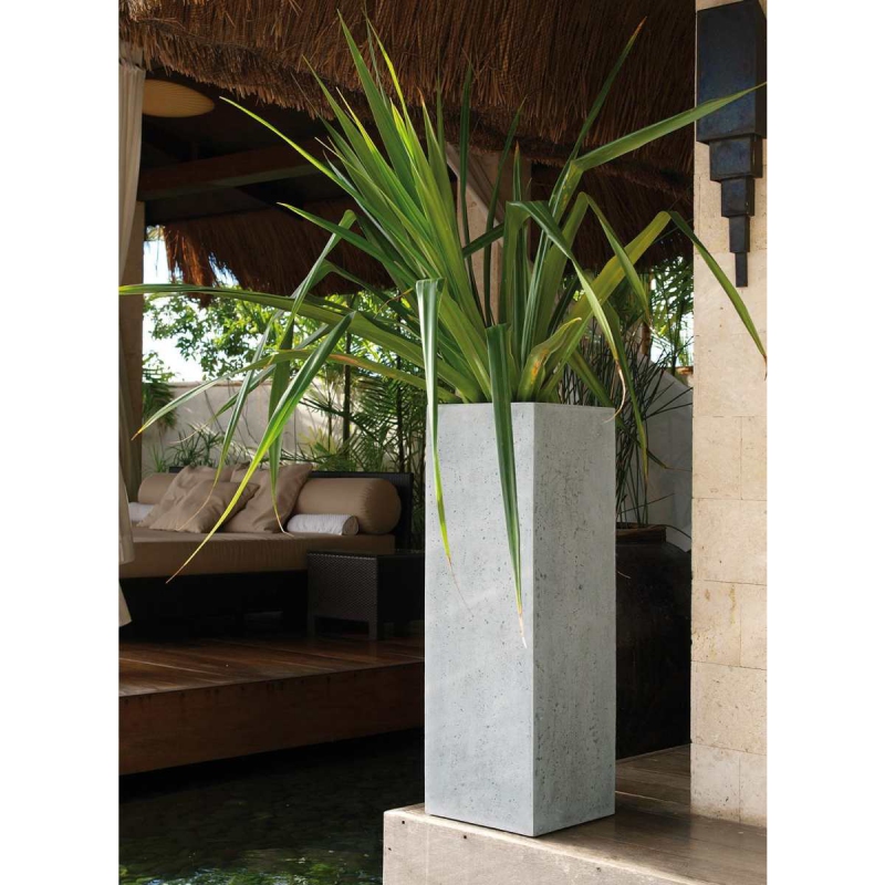 Venkovní květináče - Style Grey 40x40x120cm