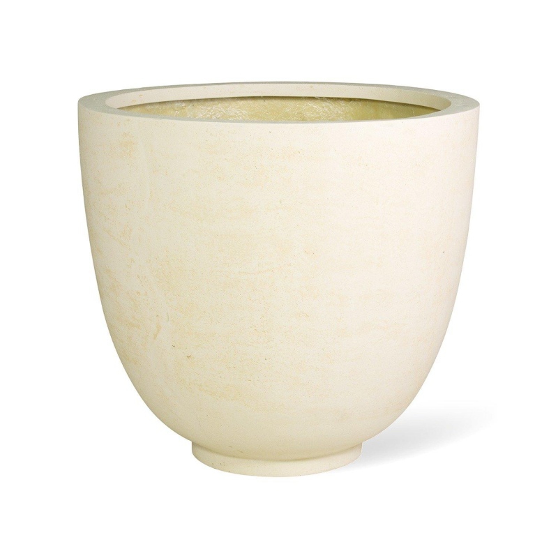 Venkovní květináče - Ego Giant Creme 80x70cm