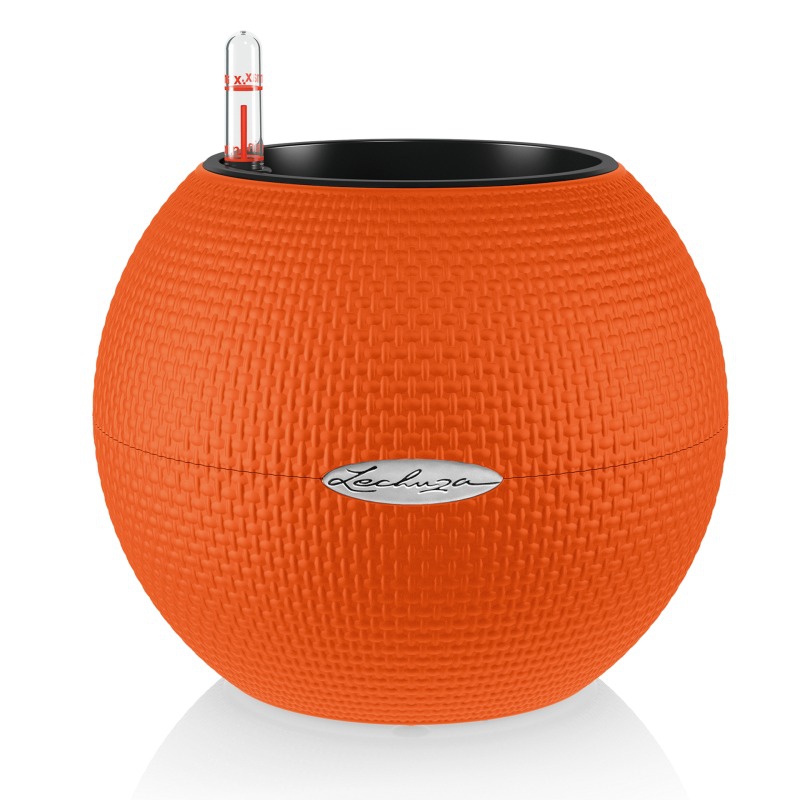 Lechuza květináče - Lechuza Puro 20 Trend orange komplet