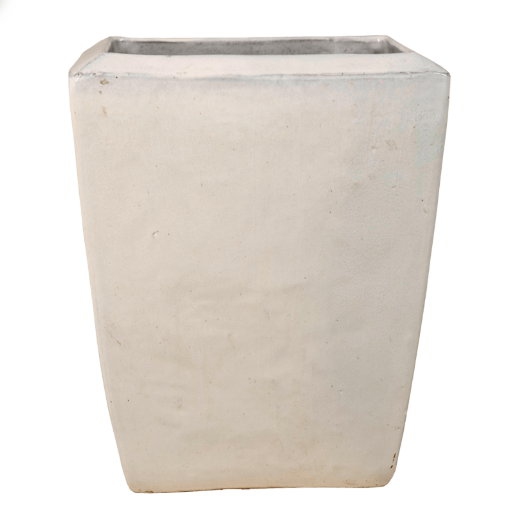 Keramické květináče - Deluxe White Kubis 42x42x50cm