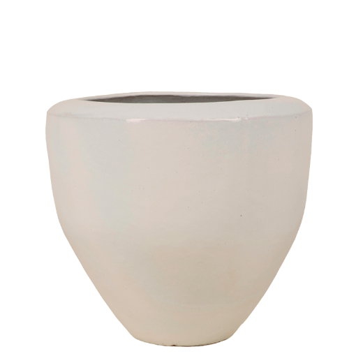 Keramické květináče - Deluxe White Couple 54x48cm