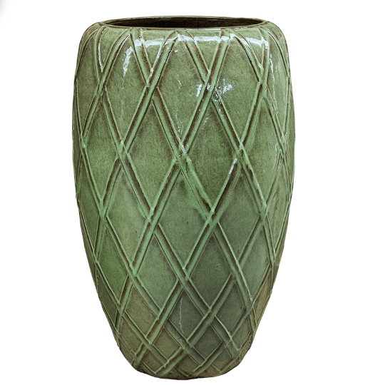 Venkovní květináče - Wire Coppa Green 52x81cm