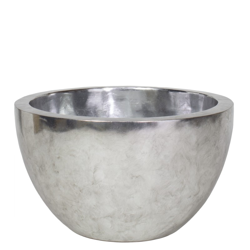 Luxusní květináče - Pandora Silver Leaf 60x35cm