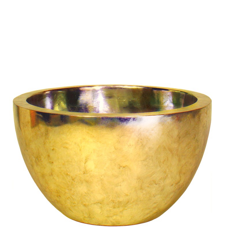 Luxusní květináče - Pandora Gold Leaf 60x35cm