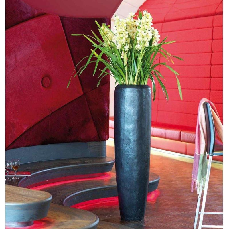 Luxusní květináče - Loft Classic Black Iron 34x150cm