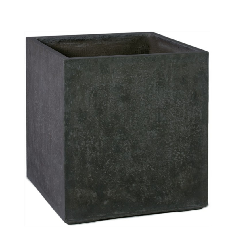 Venkovní květináče - Division Plus Square Antracit 60x60x64cm