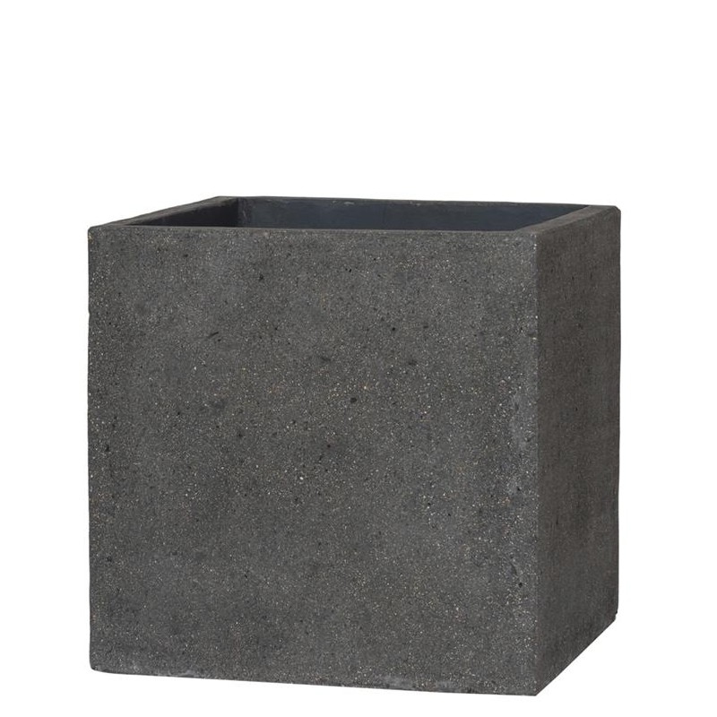 Venkovní květináče - Eco-line Square Grey 40x40x40cm