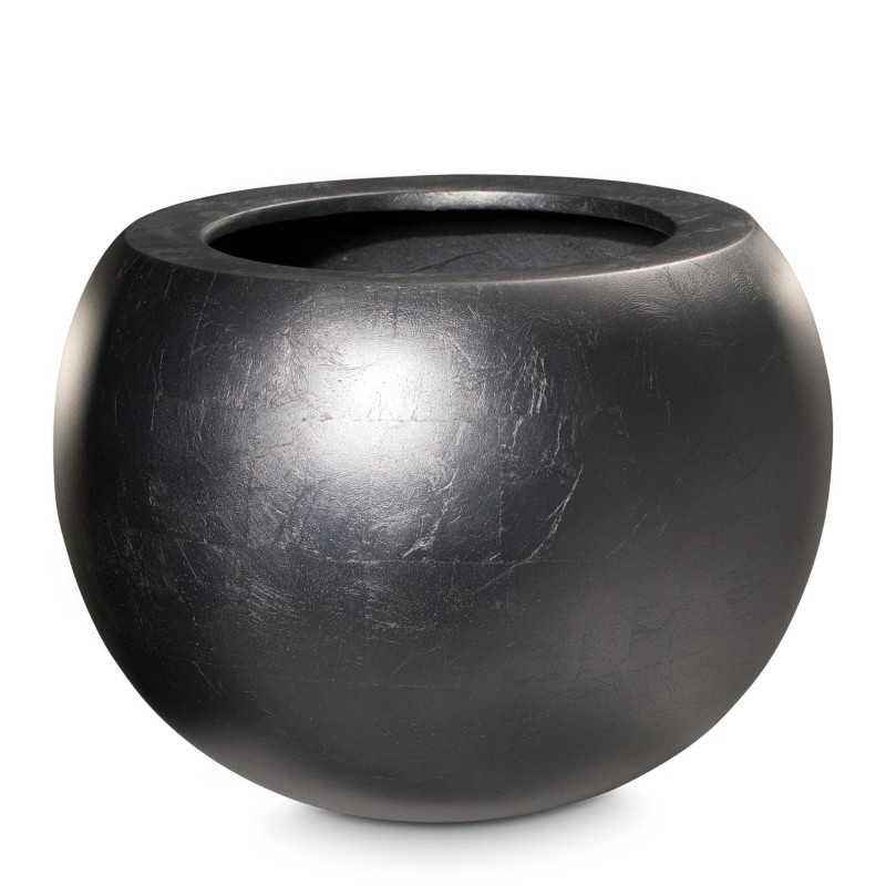 Luxusní květináče - Royal koule titan grey 30x24cm