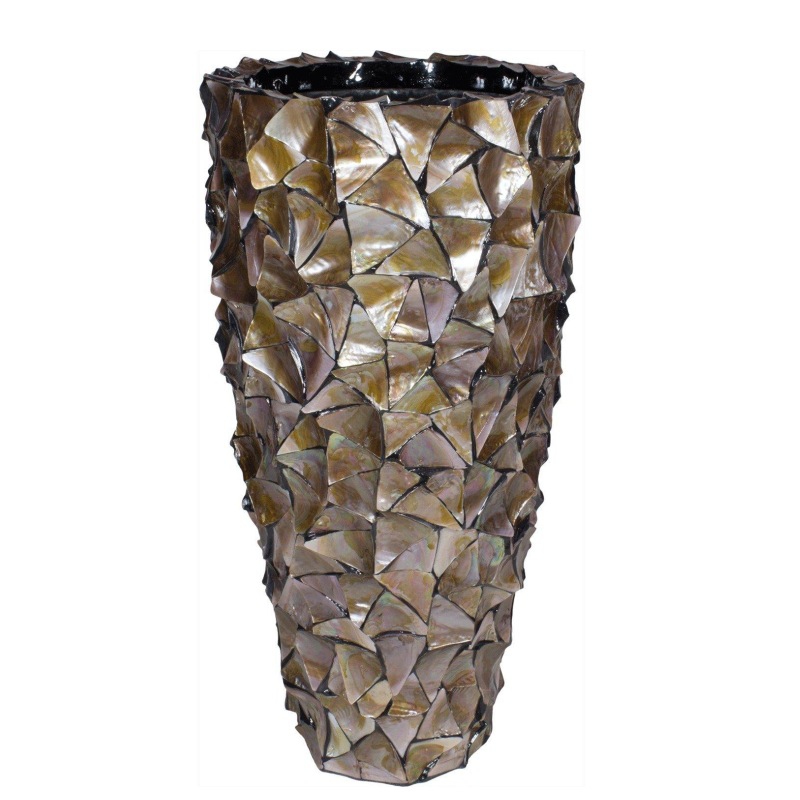 Luxusní květináče - Shell Brown Partner 50x96cm