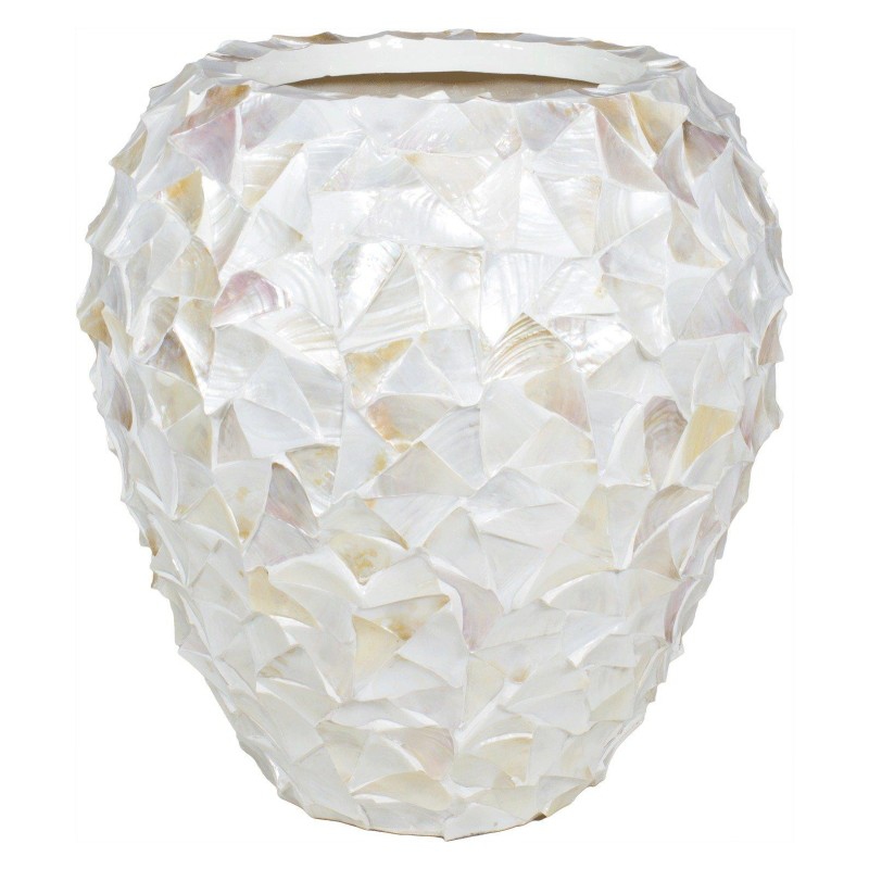 Luxusní květináče - Shell White 74x80cm
