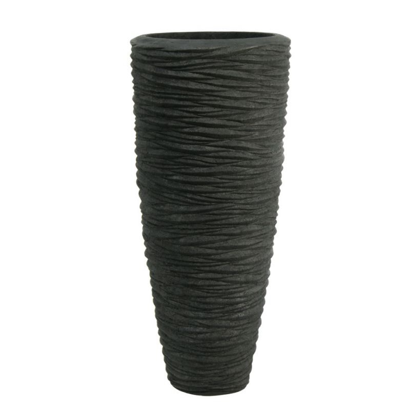 Luxusní květináče - Polystone Smoke Seaside Partner 37x90cm