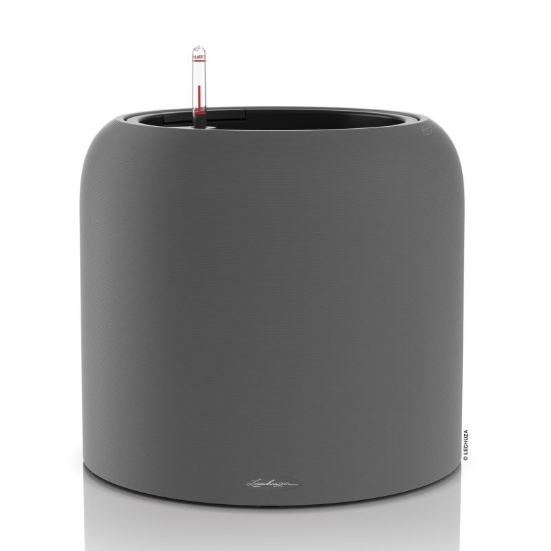 Lechuza květináče - Lechuza Havalo Luxury 40 Basalt Grey komplet