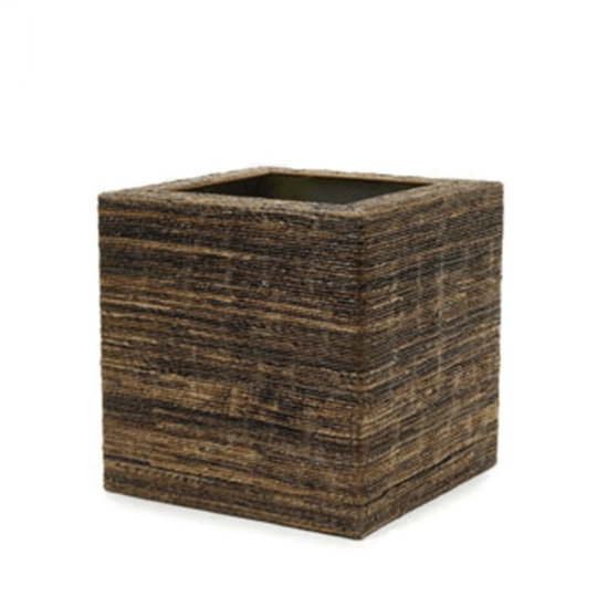 Luxusní květináče - Banana Square Brown 58x58x58cm