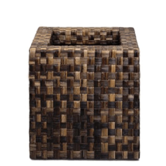 Luxusní květináče - Banana Kubis Brown 45x45x45cm