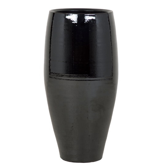 Keramické květináče - Amora váza Metal Blue 22x45cm