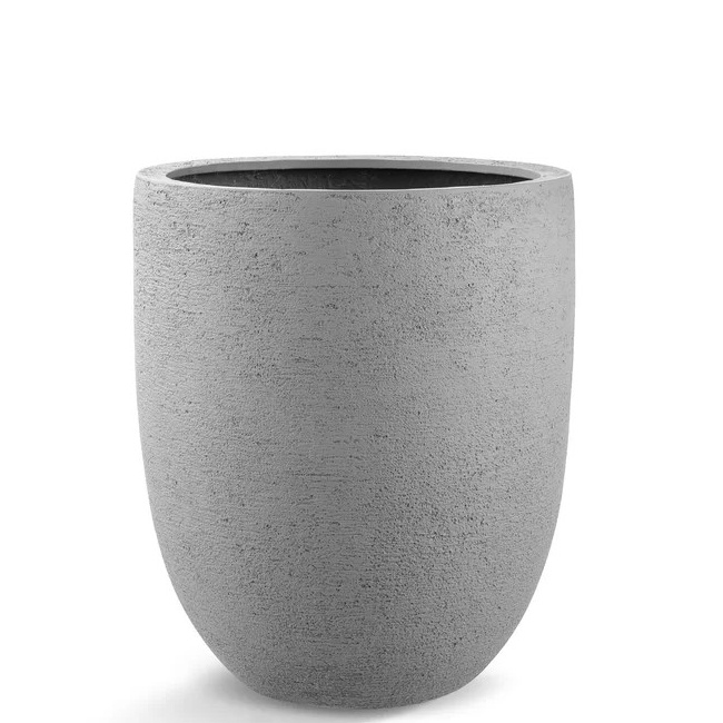 Venkovní květináče - D-lite classic hrubý šedý 52x61cm