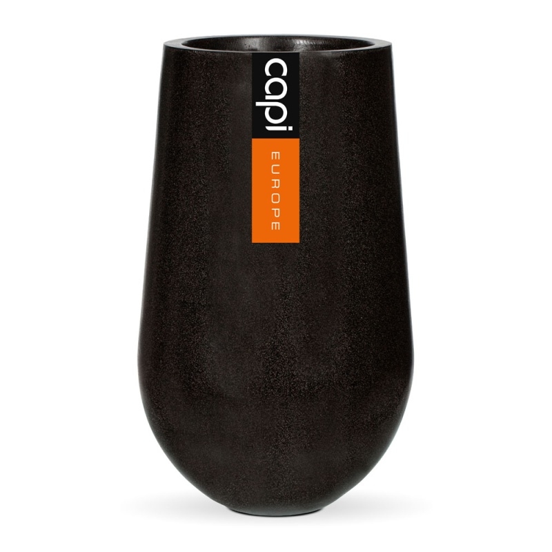 Výprodej květináčů - Capi Lux Palm černý 42x70cm