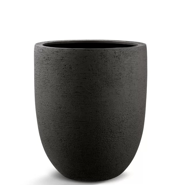 Venkovní květináče - D-lite classic hrubý tmavě šedý 68x80cm