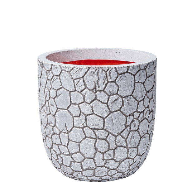 Venkovní květináče - Capi nature clay grey 35x34cm