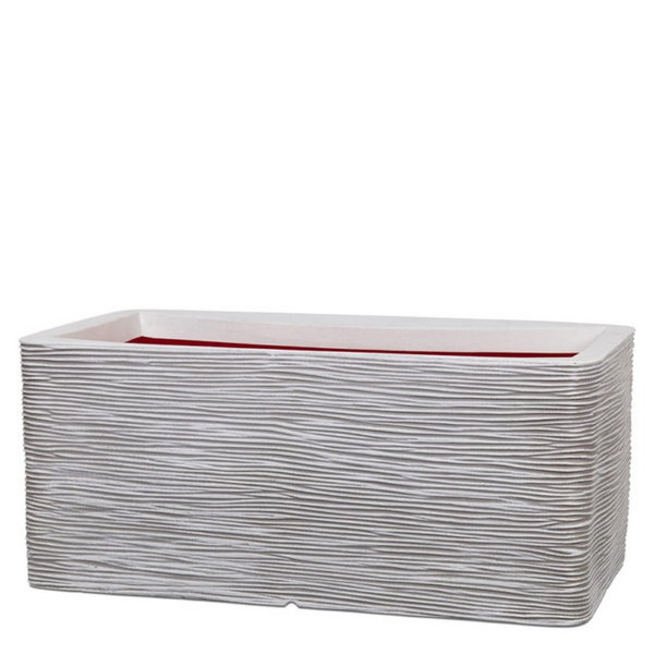 Venkovní květináče - Capi nature rib truhlík grey 73x39x32cm